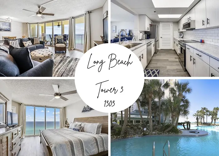 Long Beach Tower 3, #1303 - Completely Renovated 2 Bedroom Sleeps 8, Condo